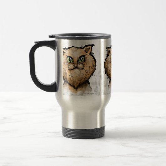 Perserkatze Reisebecher (Links)