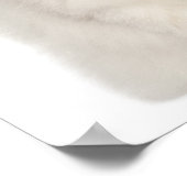 Perserkatze sitzend poster (Ecke)