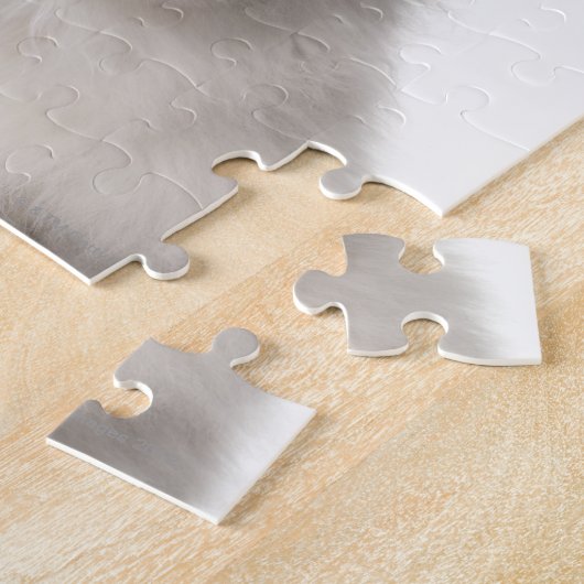 Perserkatze sitzend puzzle (Seite)