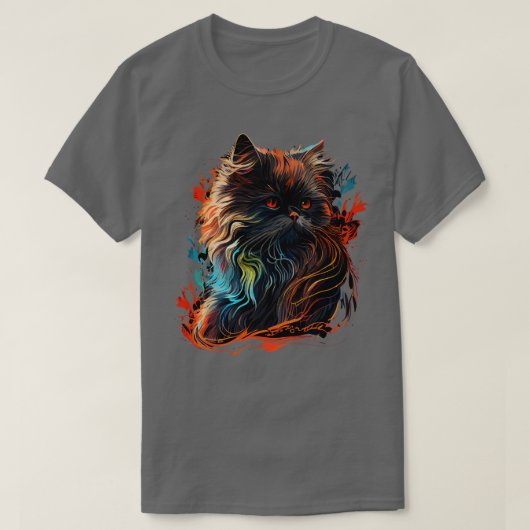 Perserkatze T-Shirt (Design vorne)