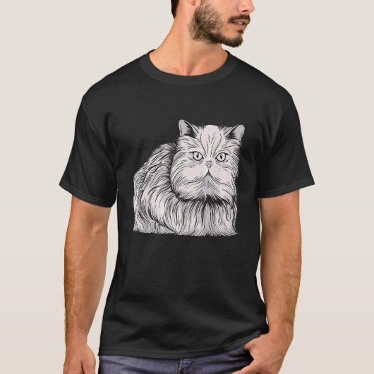 Perserkatze T-Shirt (Vorderseite)
