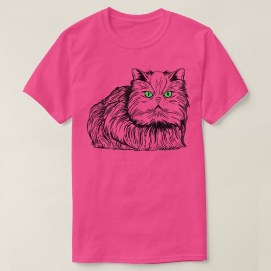 Perserkatze T-Shirt (Design vorne)