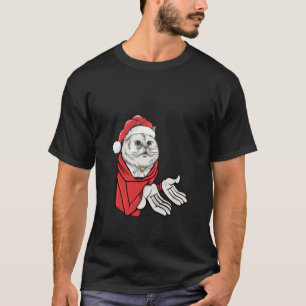 Perserkatze Weihnachtsbaum Katze Weihnachten Sant T-Shirt
