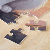 Perserkatze Weiß Puzzle (Seite)