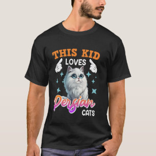 Perserkatzen DIESES KIND LIEBT PERSERKATZEN Mädche T-Shirt