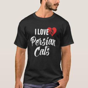 Perserkatzen Geschenk für Katzenliebhaber T-Shirt