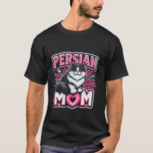 Perserkatzen-Mutter-Katze-Design für Rasse-Tier-Ha T-Shirt