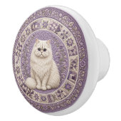 Perserkatzen-Quilt  Keramikknauf (Rechts)