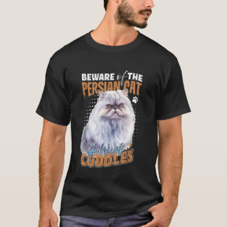 Perserkatzen VORSICHT VOR DEN PERSERKATZEN-KNUDDEL T-Shirt