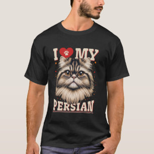 Perserkatzenbesitzer ICH LIEBE MEINE PERSERKATZEN T-Shirt
