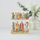 Perserkleid, von 'Trachten der Voelker', 1864 Postkarte (Stehend Vorderseite)