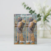 Perserkrieger Postkarte (Stehend Vorderseite)