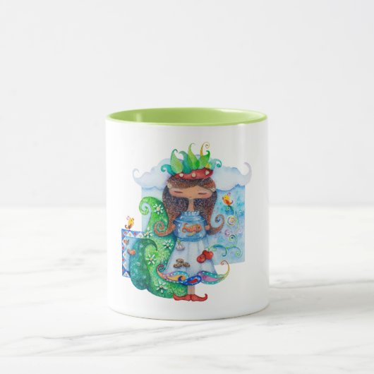 Persermädchen Tasse (Zentrum)