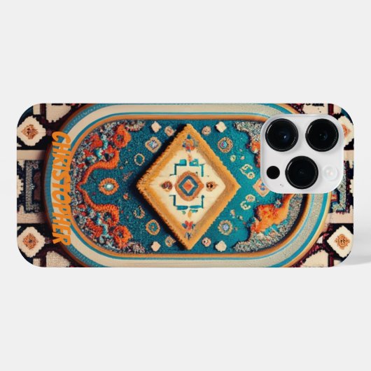 Perserteppich iPhone Hülle (Rückseite (Horizontal))