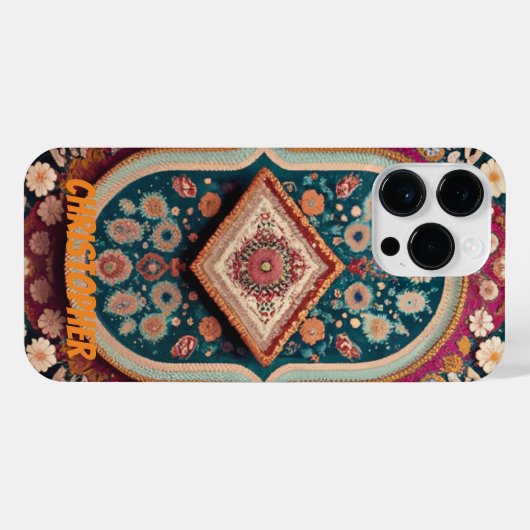 Perserteppich iPhone Hülle (Rückseite (Horizontal))