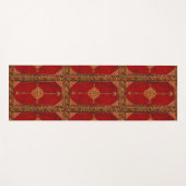 Perserteppich-Muster Yogamatte (Vorderseite (Horizontal))