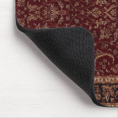 Perserteppich-Musterdruck-Design-Erbe rot Mousepad (Ecke)