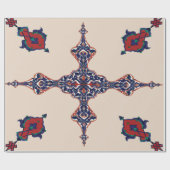 Perserteppichmotiv Geschenkpapier (Flach)