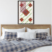 Perserteppichmuster leinwanddruck (Insitu (Schlafzimmer))