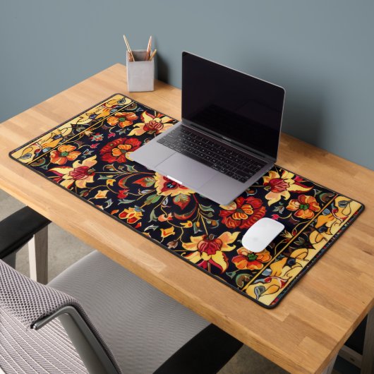 Perserteppichmuster Schreibtischunterlage (Büro 2)