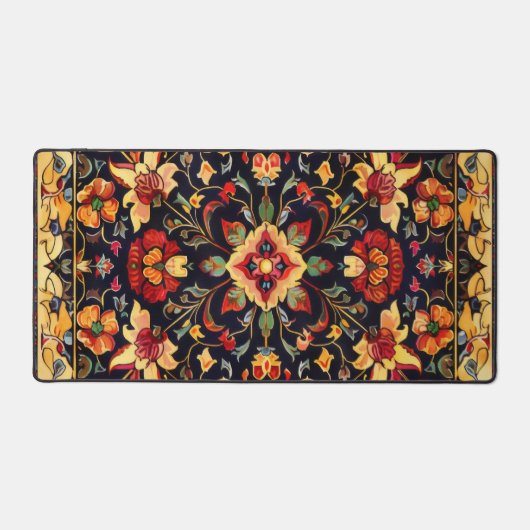 Perserteppichmuster Schreibtischunterlage (Vorderseite)