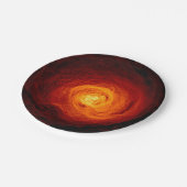 Perseus A Galaxy Pappteller (Schrägansicht)