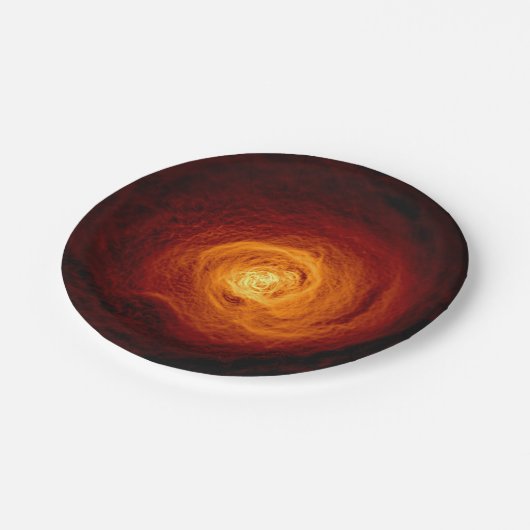 Perseus A Galaxy Pappteller (Schrägansicht)