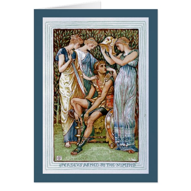 Perseus bewaffnete durch die Nymphen (Vorne)