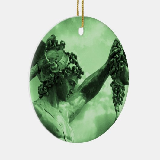 Perseus gegen Medusa Keramik Ornament (Rechts)