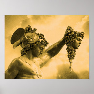Perseus gegen Medusa Poster