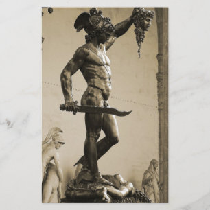 Perseus mit dem Kopf der Medusa Briefpapier