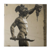 Perseus mit dem Kopf der Medusa Fliese (Vorderseite)