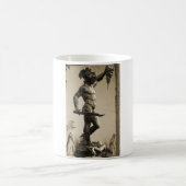 Perseus mit dem Kopf der Medusa Kaffeetasse (Mittel)