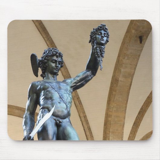 Perseus mit dem Kopf der Medusa Mousepad (Vorne)