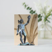 Perseus mit dem Kopf der Medusa Postkarte (Stehend Vorderseite)