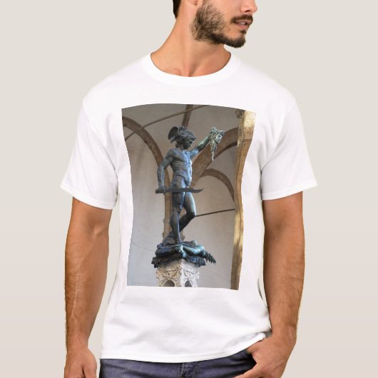 Perseus mit dem Kopf der Medusa T-Shirt (Vorderseite)