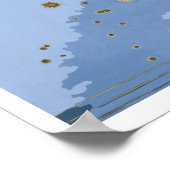 Perseus mit dem Kopf Medusa, aus "Uranometria Poster (Ecke)