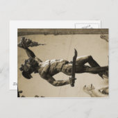 Perseus mit dem Kopf von Medusa Postkarte (Vorne/Hinten)