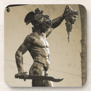 Perseus mit dem Kopf von Medusa Untersetzer