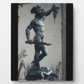 Perseus mit dem Leiter der Medusa Fotoplatte (Vorderseite)