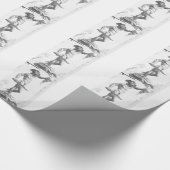 Perseus mit dem Leiter der Medusa Geschenkpapier (Ecke)