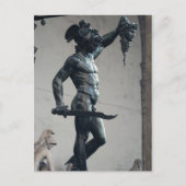 Perseus mit dem Leiter der Medusa Postkarte (Vorderseite)