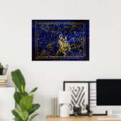 Perseus-Sternbildposter Poster (Heimbüro)