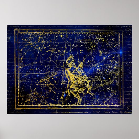 Perseus-Sternbildposter Poster (Vorne)