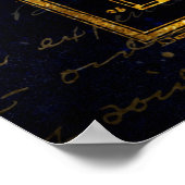 Perseus-Sternenposter Poster (Ecke)