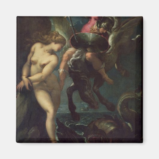 Perseus und Andromeda, c.1610 (Öl auf Leinwand) Magnet (Vorne)