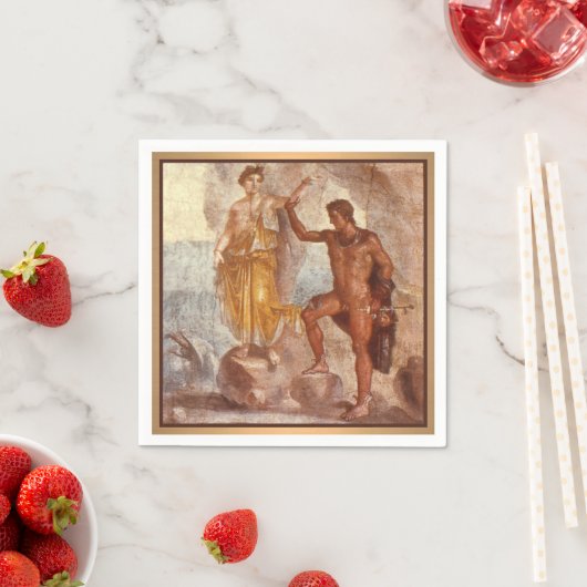 Perseus und Andromeda Papier Napkins Serviette (Beispiel)