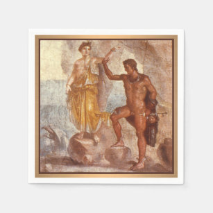Perseus und Andromeda Papier Napkins Serviette