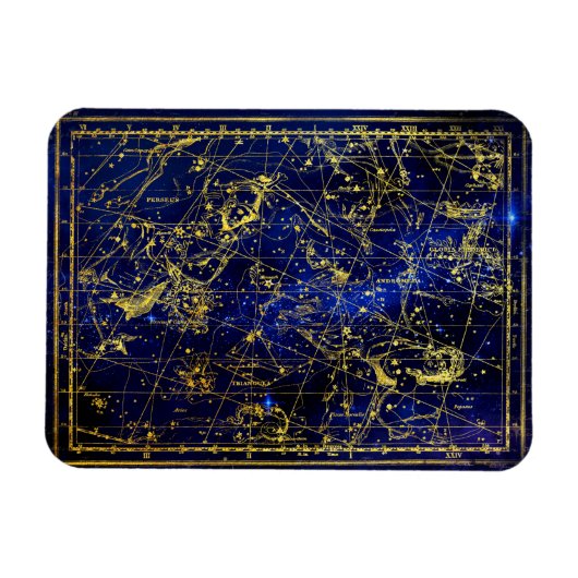 Perseus und Andromeda Sternbild Magnet (Horizontal)