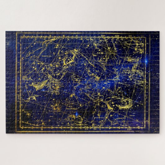 Perseus und Andromeda Sternbild Puzzle (Horizontal)